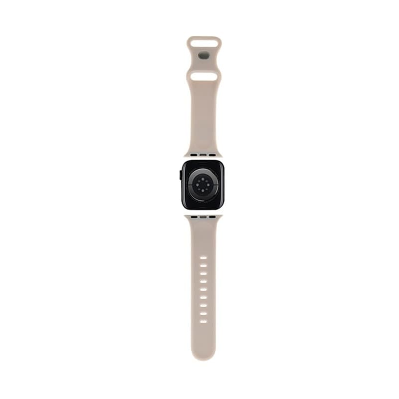 Hello Kitty Silicone Kitty Head - Strap for Apple Watch 38/40/41 mm (beige) - 2