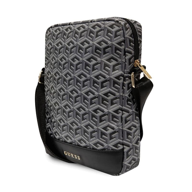 Guess GCube Stripe Tablet Bag - 10" Tablet bag (Black) - 2