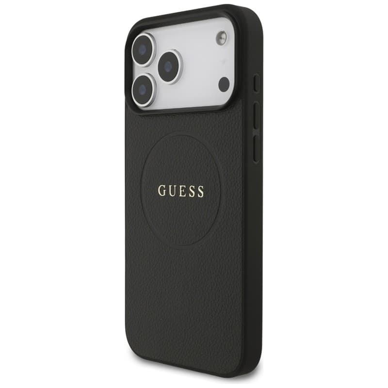 Guess Grained Ring MagSafe - Case iPhone 17 Pro Max (black) - 2