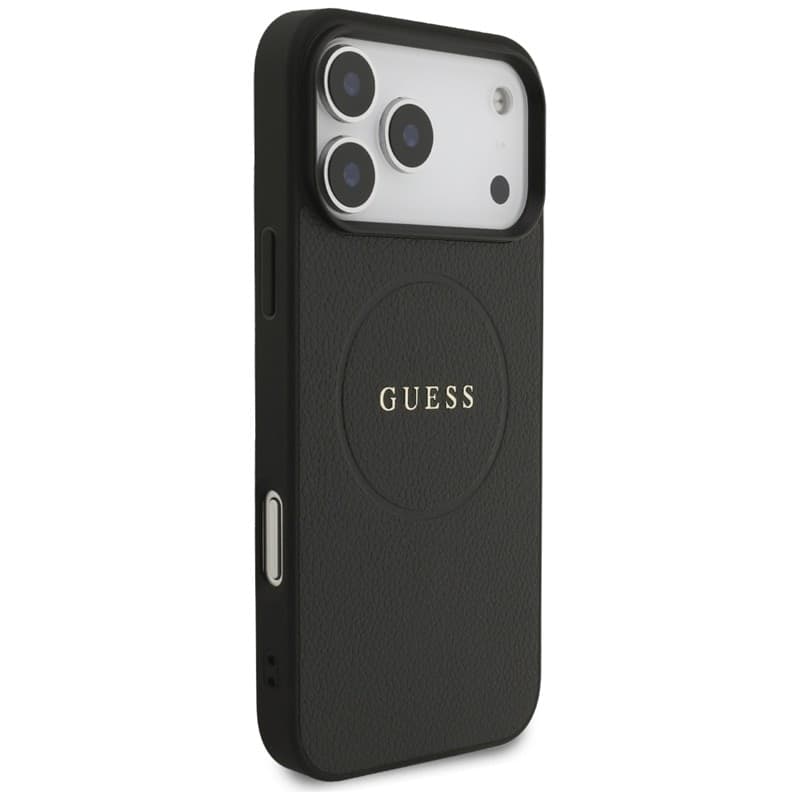 Guess Grained Ring MagSafe - Case iPhone 17 Pro Max (black) - 4