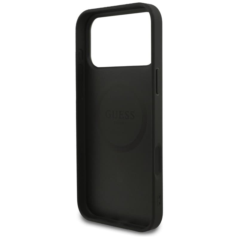 Guess Grained Ring MagSafe - Case iPhone 17 Pro Max (black) - 7