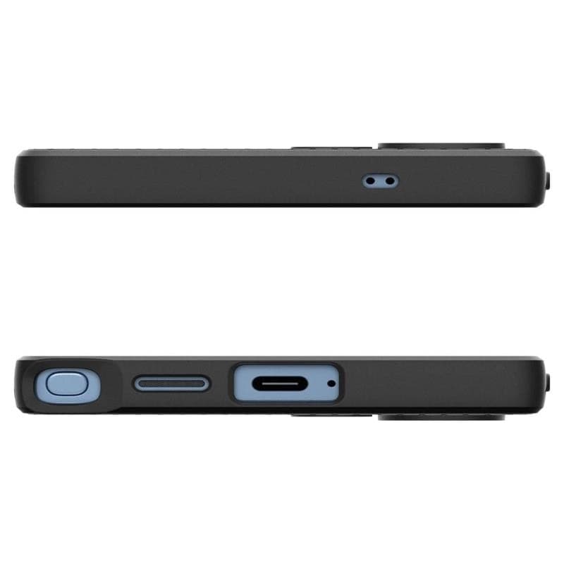 Spigen Liquid Air - Case for Samsung Galaxy S25 Ultra (Matte Black) - 5