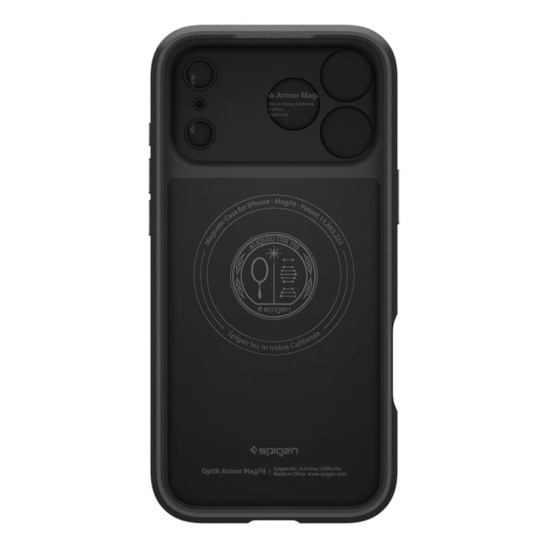 Spigen Optik Armor Mag MagSafe - Case for iPhone 17 Pro (Black) - 3