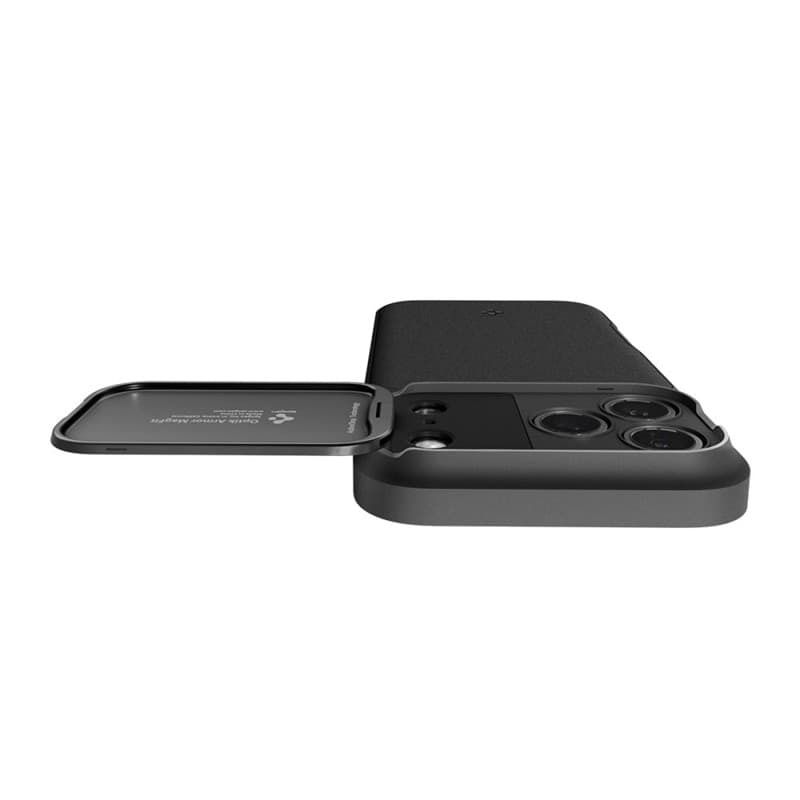 Spigen Optik Armor Mag MagSafe - Case for iPhone 17 Pro (Black) - 10