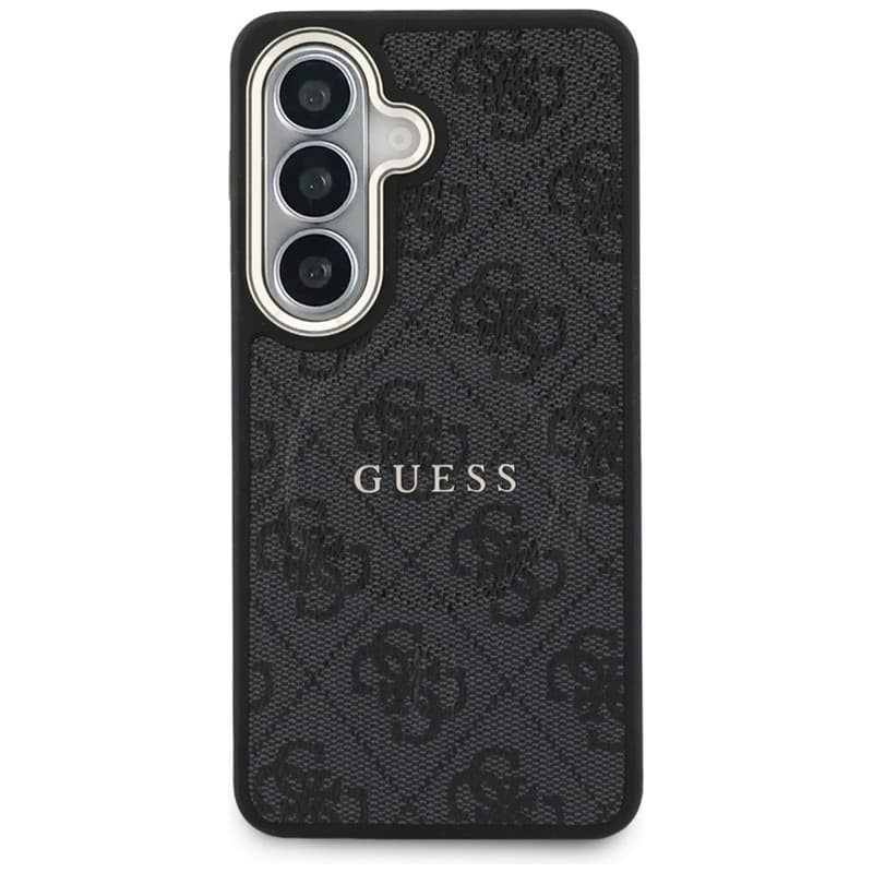Custodia Guess 4G Embossed Ring MagSafe per Samsung Galaxy S26 (nera) - 3