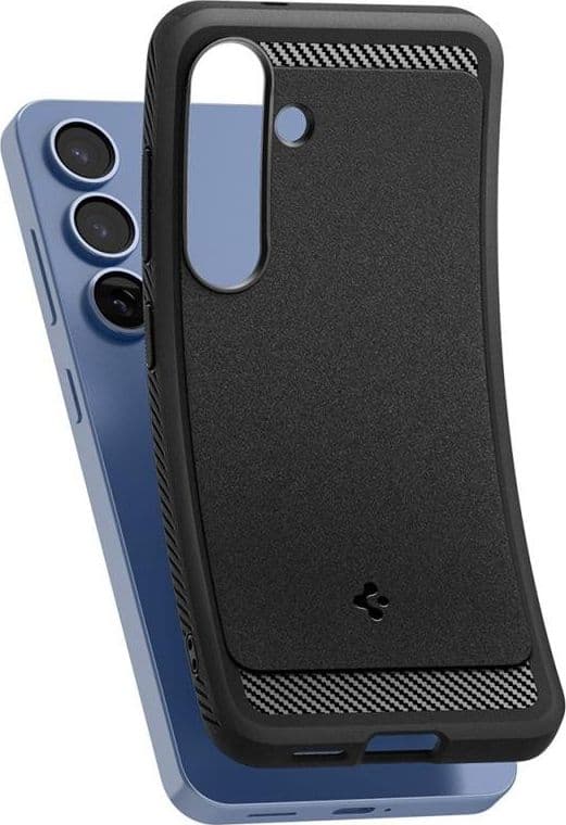 Spigen Rugged Armor Mag MagSafe - Case for Samsung Galaxy S25 (Matte Black) - 9