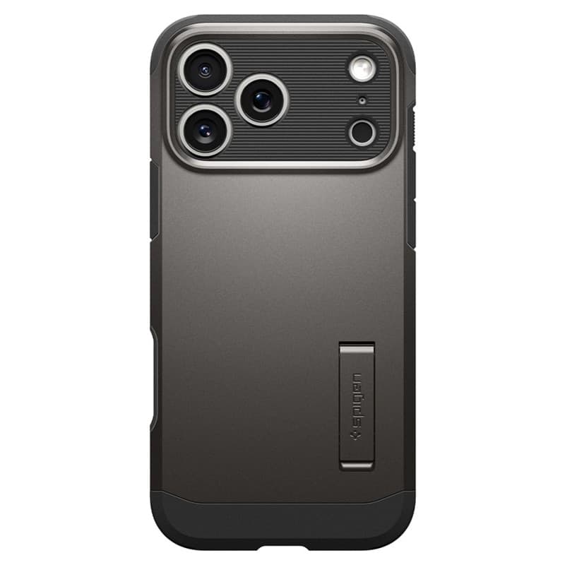 Spigen Tough Armor T Mag MagSafe - Custodia per iPhone 18 Pro / 17 Pro (Gunmetal) - 4