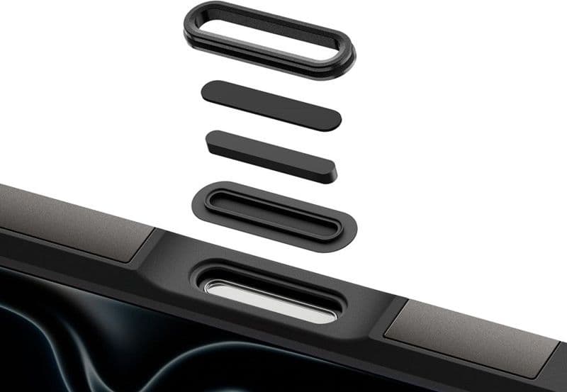 Spigen Tough Armor T Mag MagSafe - Custodia per iPhone 18 Pro / 17 Pro (Gunmetal) - 6