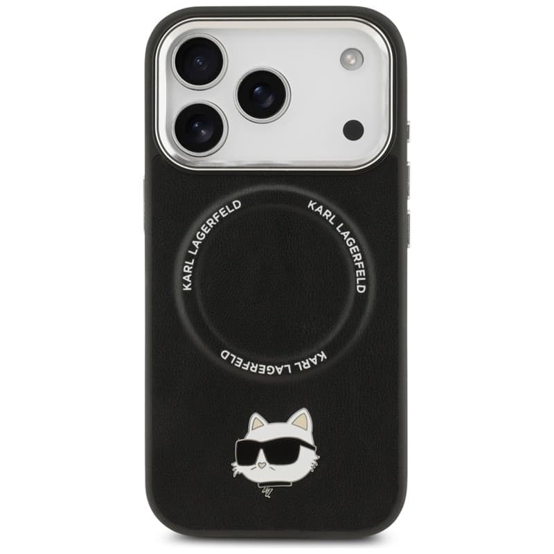 Karl Lagerfeld Choupette Pin MagSafe - Case iPhone 17 Pro Max (black) - 3