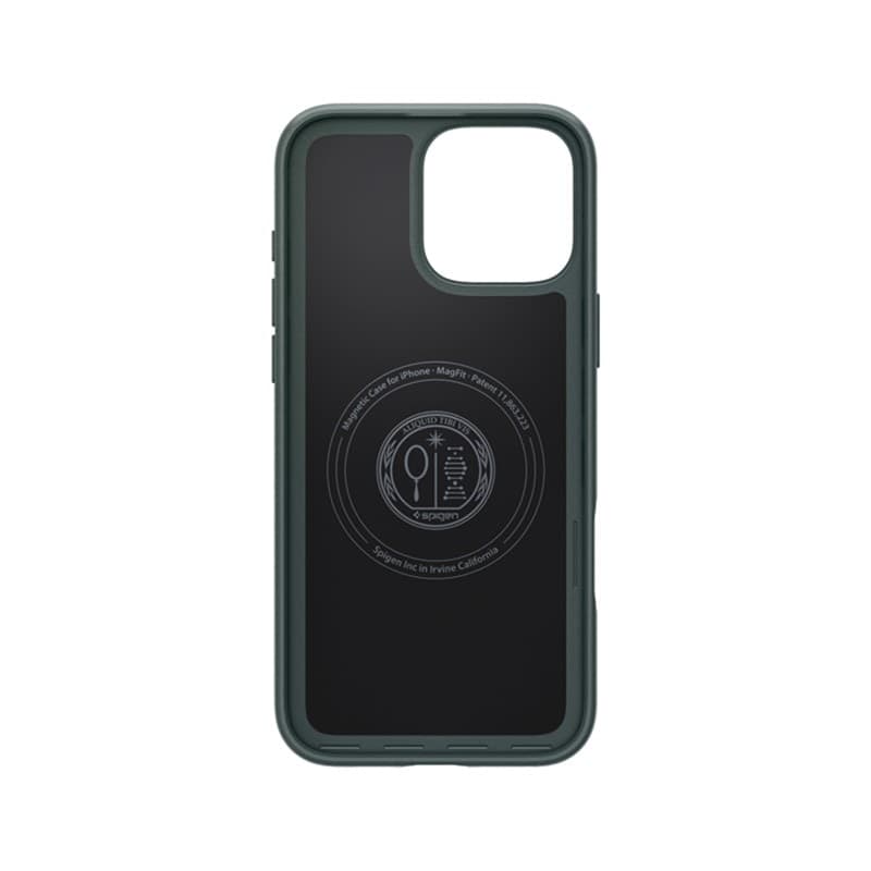 Spigen Thin Fit Mag MagSafe - Case for iPhone 16 Pro Max (Abyss Green) - 3
