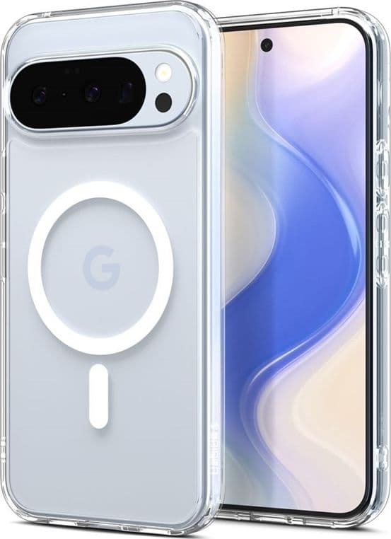 Spigen Ultra Hybrid Mag MagSafe - Case for Google Pixel 10 / 10 Pro (Clear/White) - 2