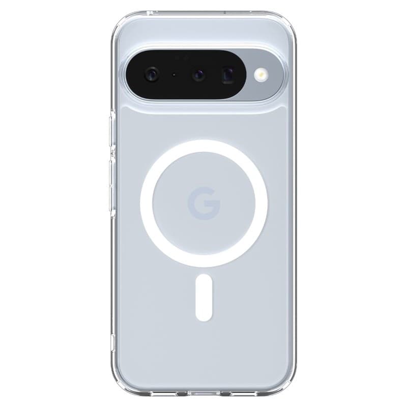 Spigen Ultra Hybrid Mag MagSafe - Case for Google Pixel 10 / 10 Pro (Clear/White) - 3