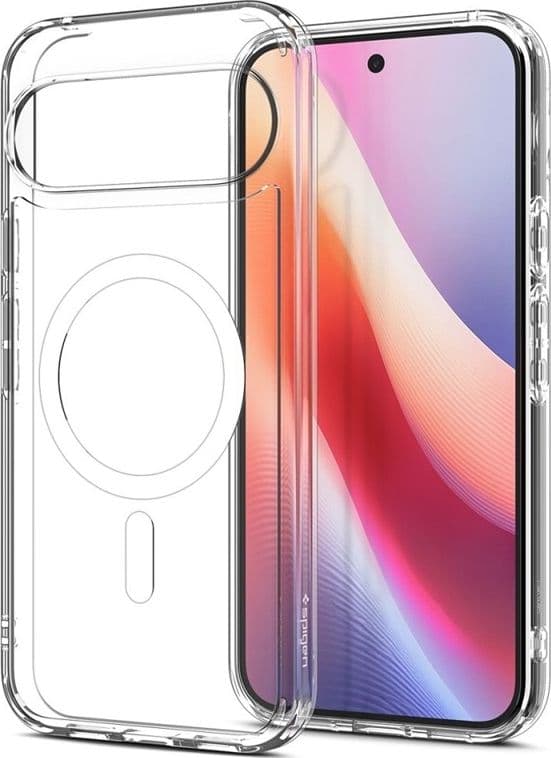 Spigen Ultra Hybrid Mag MagSafe - Case for Google Pixel 10 / 10 Pro (Clear/White) - 7