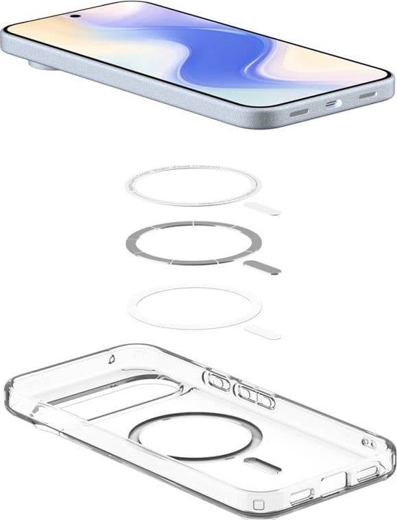 Spigen Ultra Hybrid Mag MagSafe - Case for Google Pixel 10 / 10 Pro (Clear/White) - 8