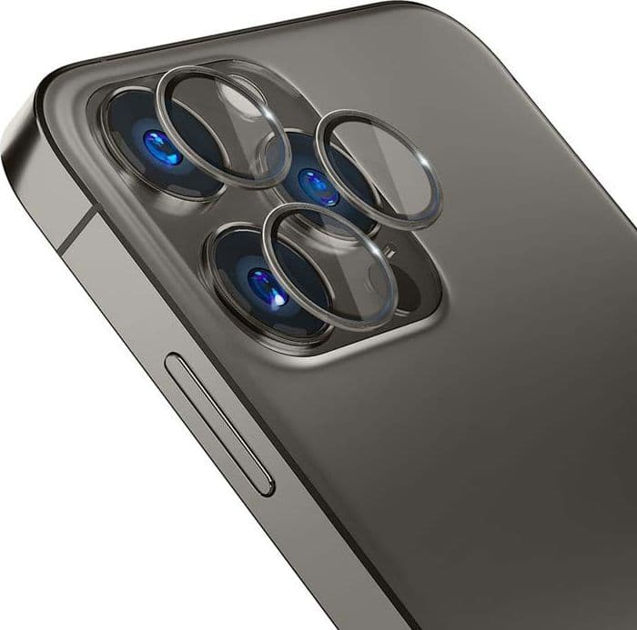 3mk Lens Protection Pro - Camera Lens Glass for iPhone 15 Pro (Graphite) - 2