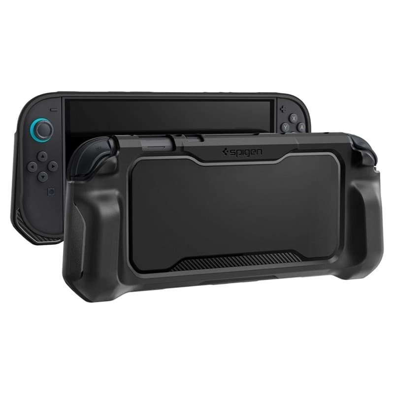 Spigen Rugged Armor - Case for Nintendo Switch 2 (Matte Black) - 3