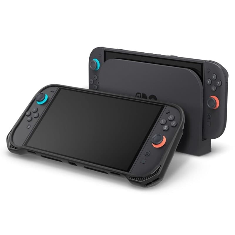 Spigen Rugged Armor - Case for Nintendo Switch 2 (Matte Black) - 9