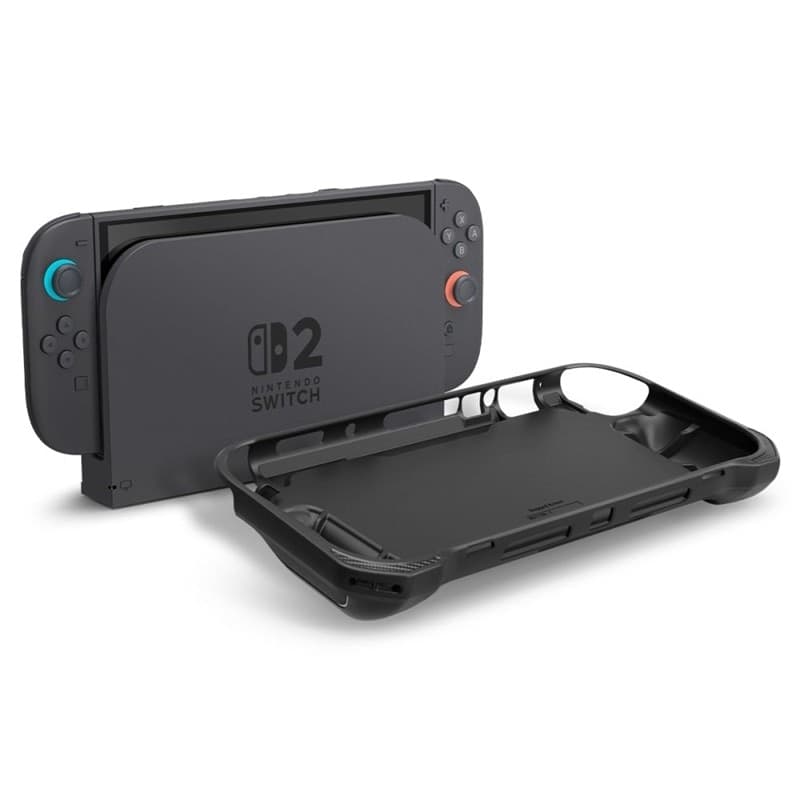 Spigen Rugged Armor - Case for Nintendo Switch 2 (Matte Black) - 10