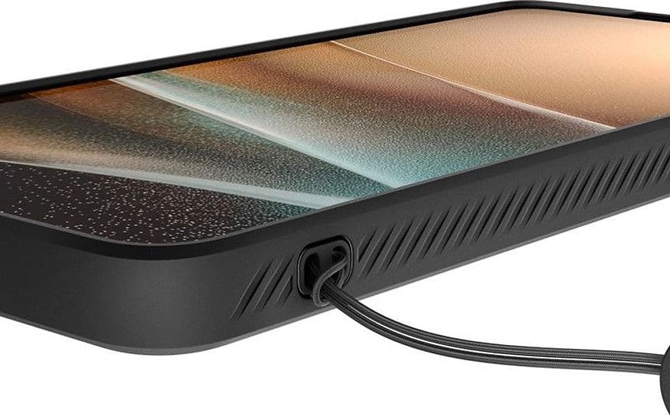 Spigen Liquid Air Mag MagSafe - Custodia per Samsung Galaxy S26 Ultra (nero opaco) - 7