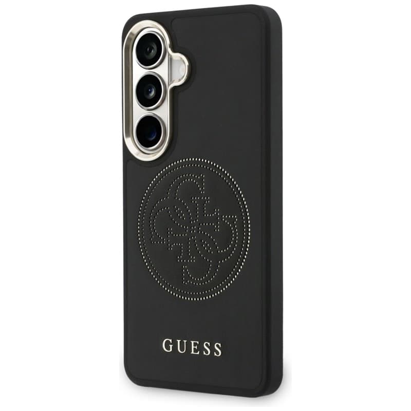 Guess Perforated Logo MagSafe - Custodia per Samsung Galaxy S26 (Nero) - 2