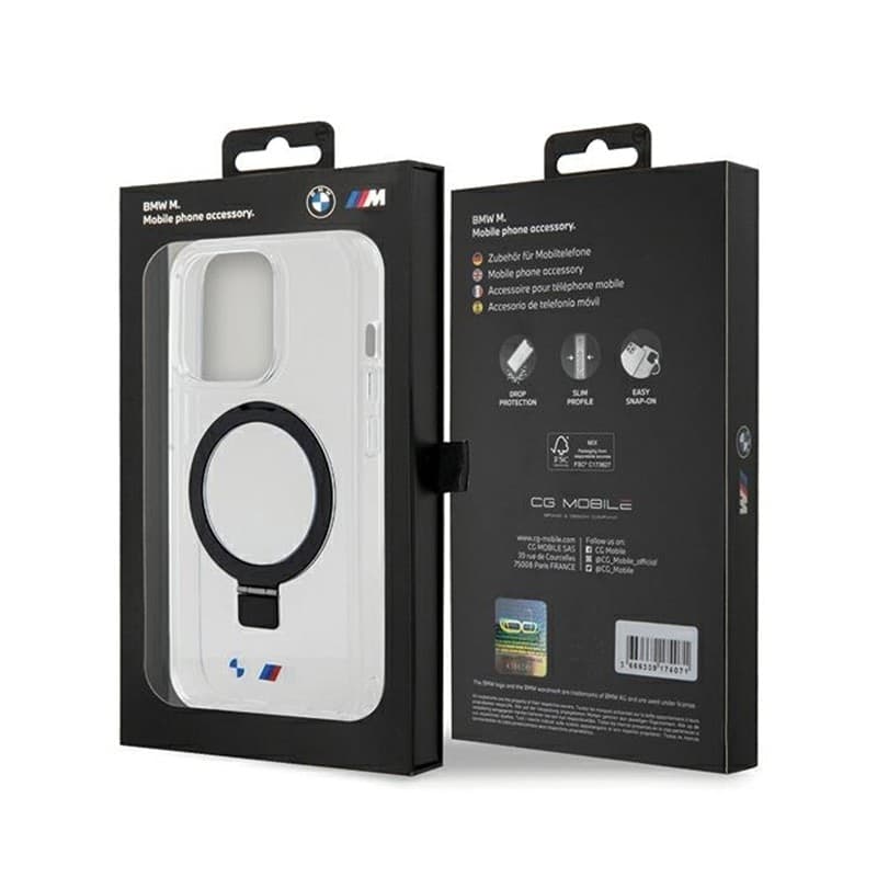 BMW Ring Stand M Collection MagSafe - Case for iPhone 15 Pro (Clear) - 8