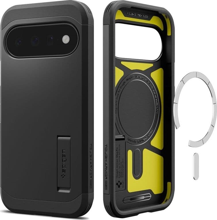 Spigen Tough Armor Mag MagSafe - Custodia per Google Pixel 11 (Nero) - 3