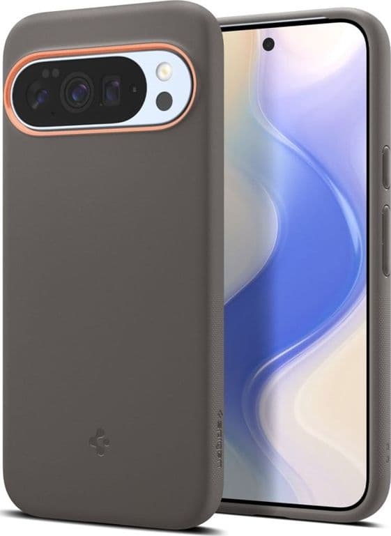 Spigen Nano Pop Mag MagSafe - Custodia per Google Pixel 10 Pro XL (Papaya Gray) - 2
