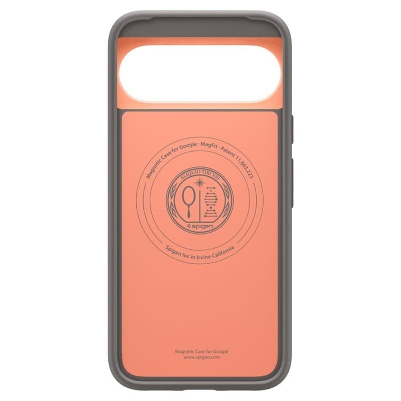 Spigen Nano Pop Mag MagSafe - Custodia per Google Pixel 10 Pro XL (Papaya Gray) - 5
