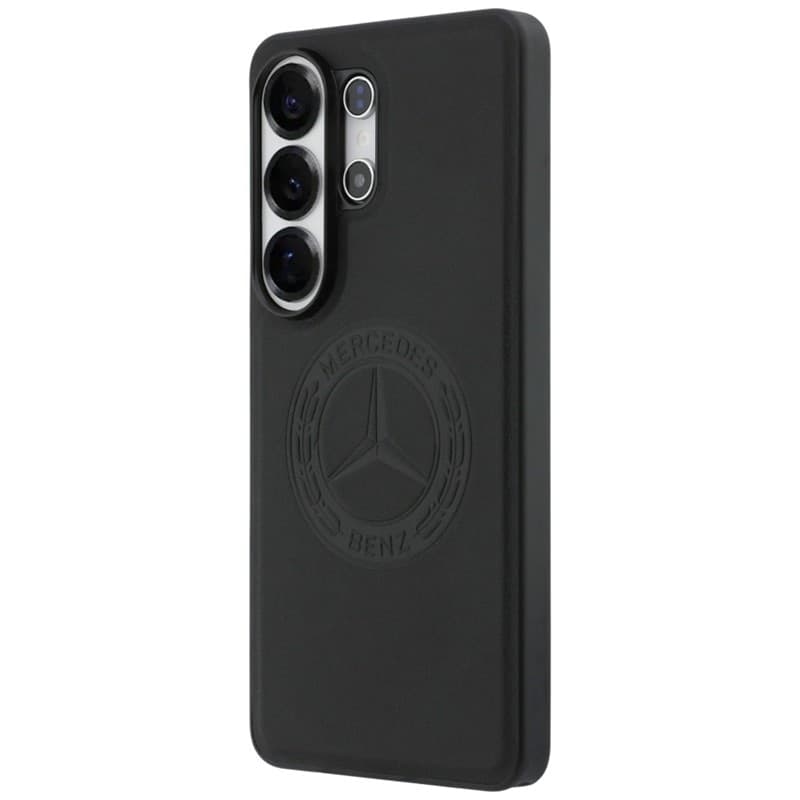 Custodia MagSafe con logo Mercedes Vintage per Samsung Galaxy S26 Ultra (nera) - 2