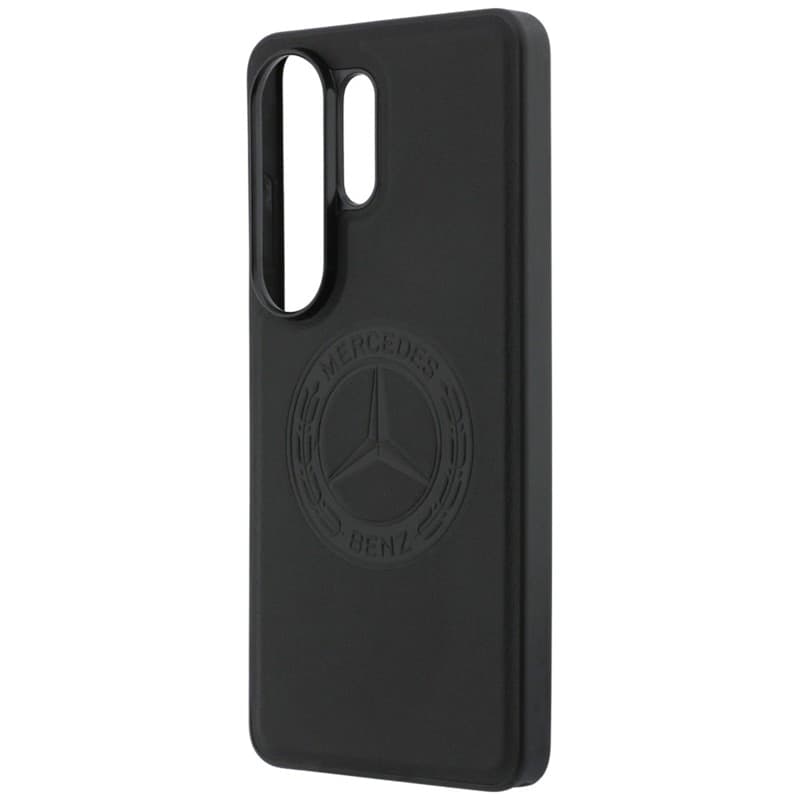 Custodia MagSafe con logo Mercedes Vintage per Samsung Galaxy S26 Ultra (nera) - 6