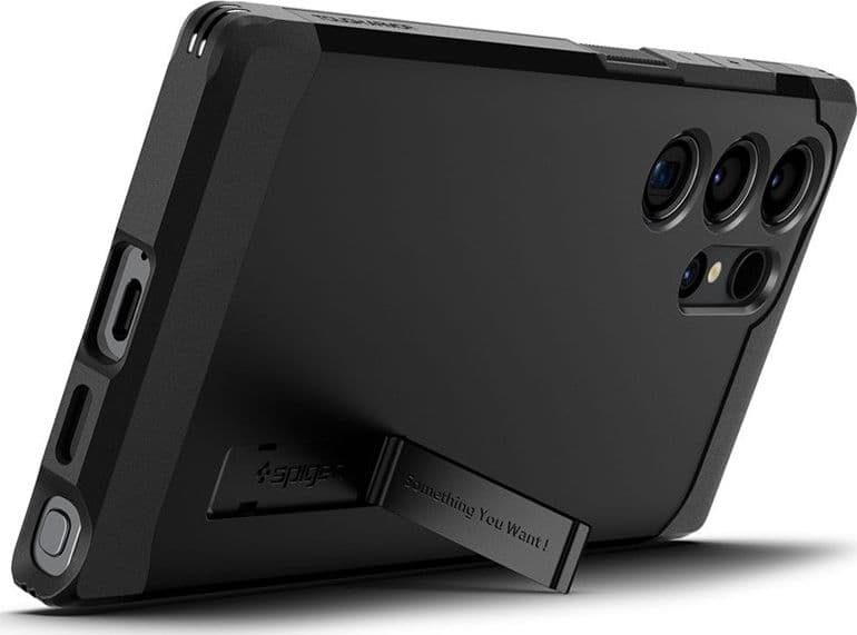 Spigen Tough Armor - Case for Samsung Galaxy S24 Ultra (Black) - 7