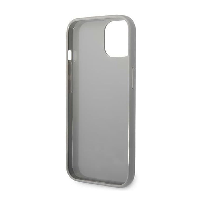 Karl Lagerfeld Monogram Pattern Case iPhone 14 (Black) - 7