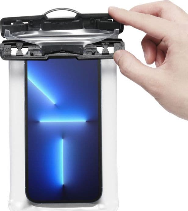 Spigen A601 Universal Waterproof Case - Case for smartphones up to 6.9" (Transparent) - 4