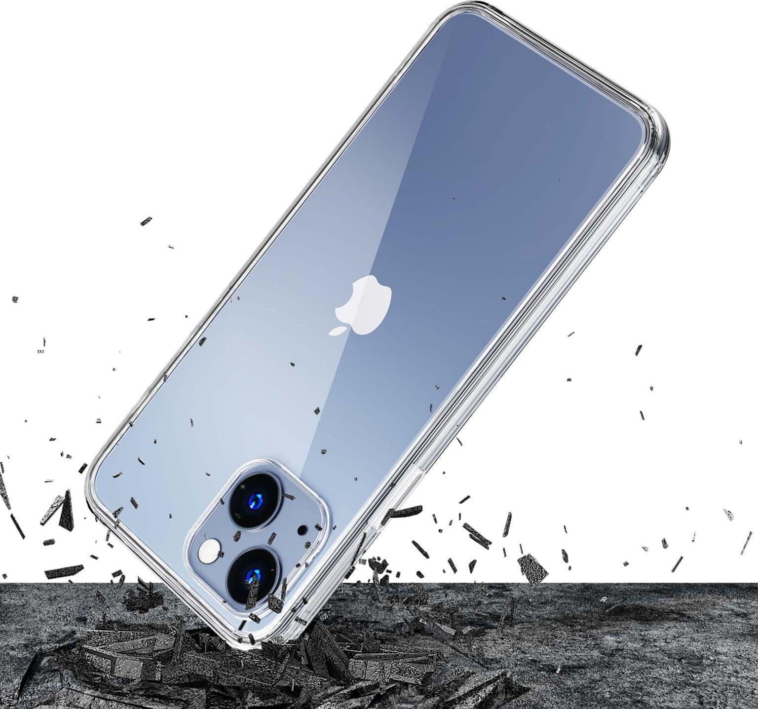 3mk Clear Case - Case for iPhone 14 (Transparent) - 2