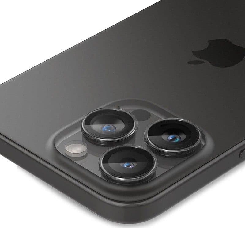 Spigen Optik Pro GLAS.TR EZ Fit Camera Protector 2-Pack - Lens protection glass for iPhone 16 Pro / 16 Pro Max / 15 Pro / 15 Pro - 4