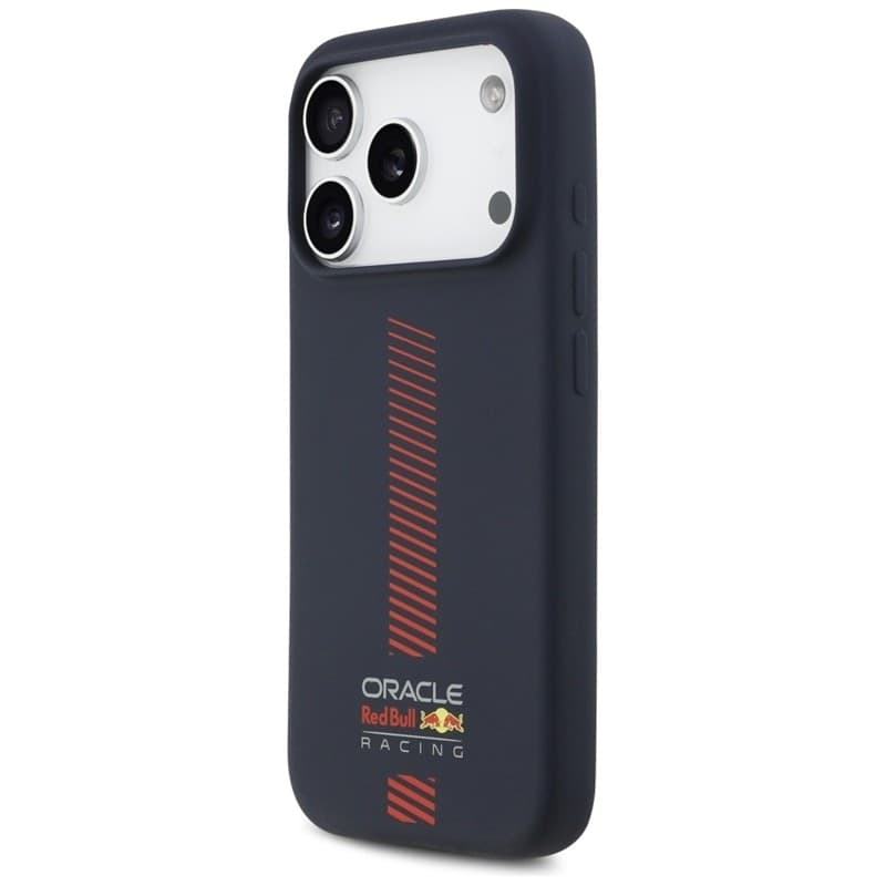 Custodia Red Bull in silicone Powerbar MagSafe per iPhone 17 Pro (blu navy) - 2