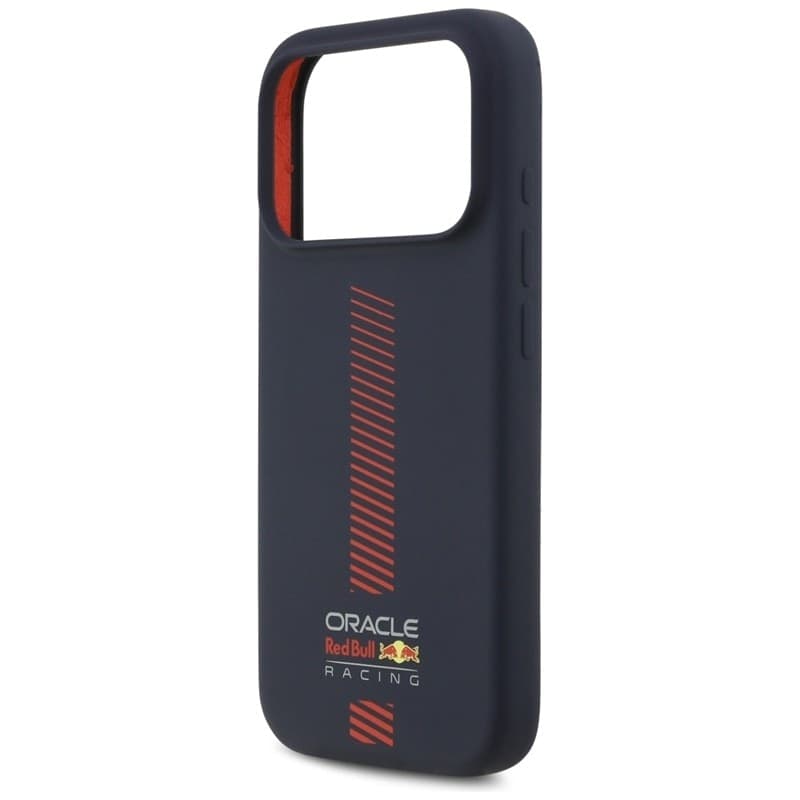 Custodia Red Bull in silicone Powerbar MagSafe per iPhone 17 Pro (blu navy) - 6