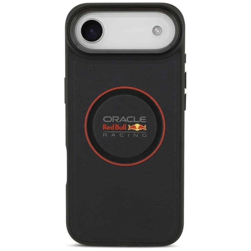 Red Bull Meshed Red Ring e pulsanti in metallo MagSafe - Custodia per iPhone Air (blu navy) - 3