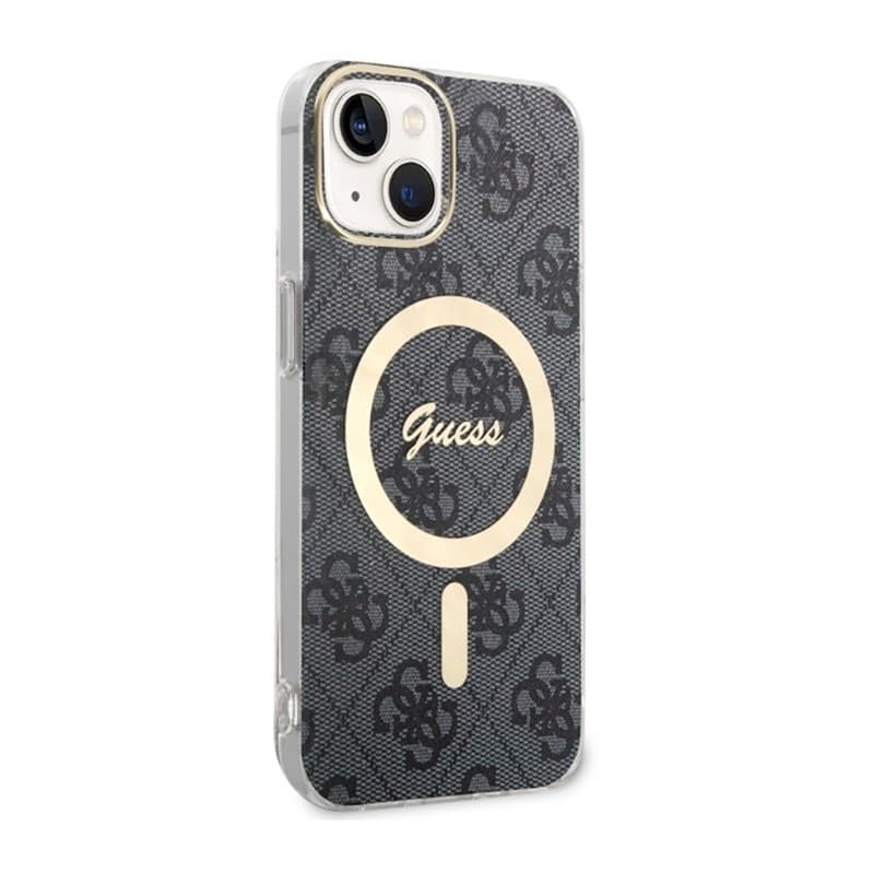 Guess 4G MagSafe - Case for iPhone 14 (Black) - 3