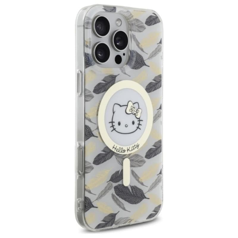 Hello Kitty IML Golden Leaves MagSafe - Case for iPhone 16 Pro Max (white) - 4