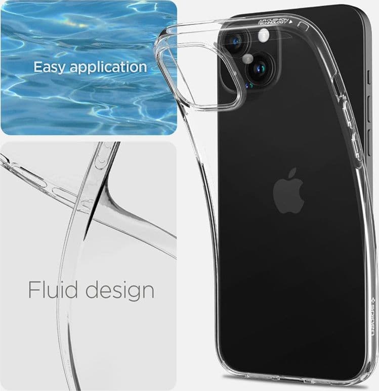 Spigen Liquid Crystal - Case for iPhone 15 Plus (Transparent) - 10