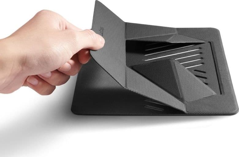 Spigen LD201-S6 Slimfold - Supporto per laptop/tablet (Grigio siderale) - 6