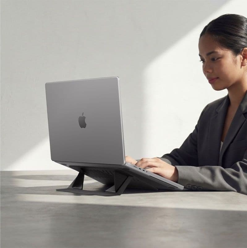 Spigen LD201-S6 Slimfold - Supporto per laptop/tablet (Grigio siderale) - 7