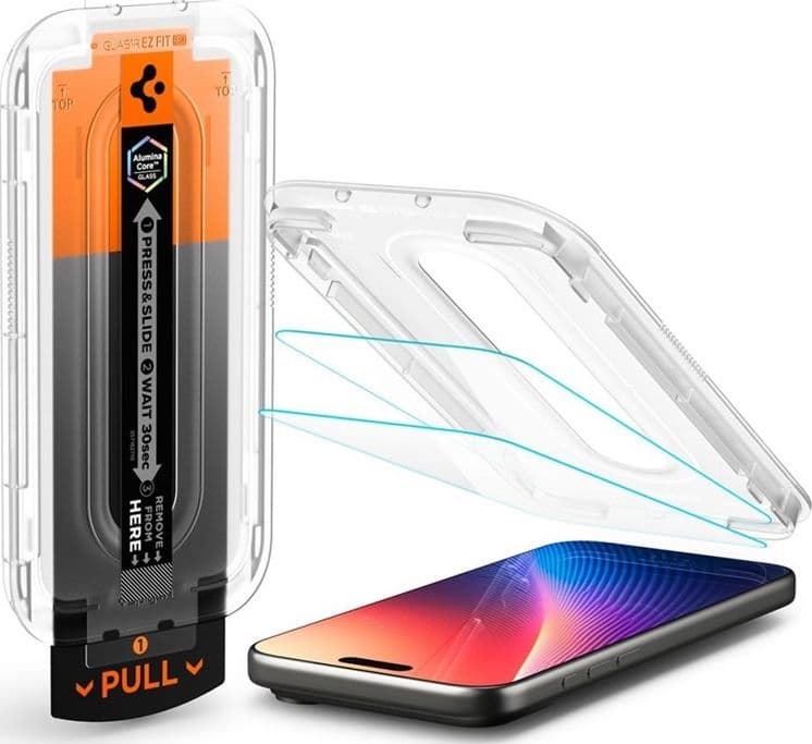 Spigen GLAS.TR EZ Fit Pro - Tempered Glass for iPhone 17 Pro Max / 16 Pro Max - 3