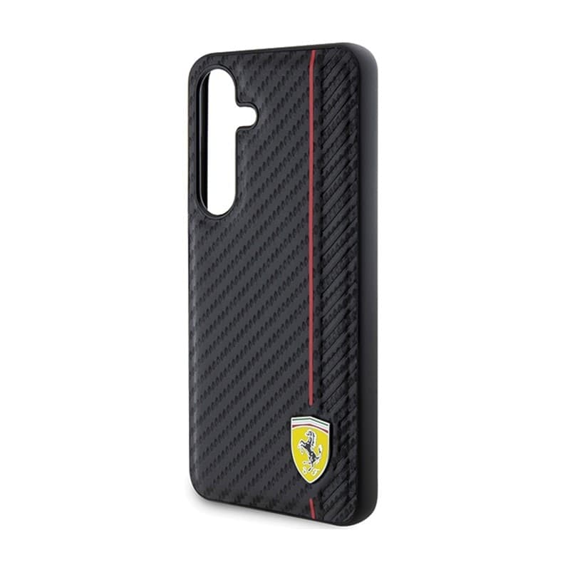 Ferrari Carbon Printed Line - Case for Samsung Galaxy S24+ (black) - 6
