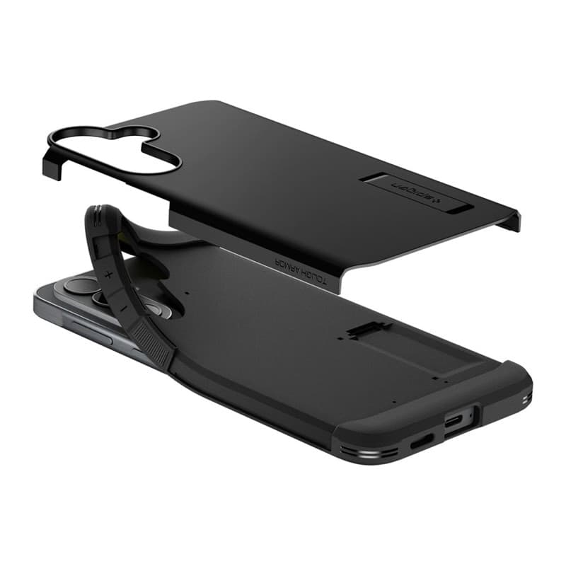 Spigen Tough Armor - Custodia per Samsung Galaxy A57 5G (Nero) - 9
