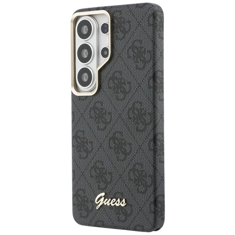 Guess 4G Script MagSafe - Custodia per Samsung Galaxy S26 Ultra (Nero) - 2