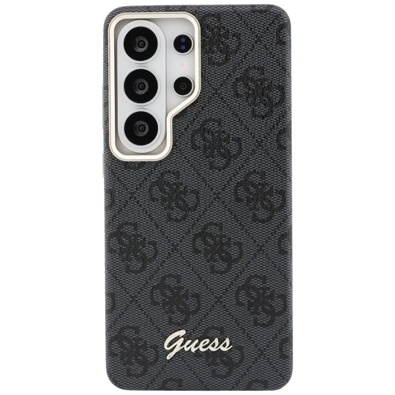 Guess 4G Script MagSafe - Custodia per Samsung Galaxy S26 Ultra (Nero) - 3