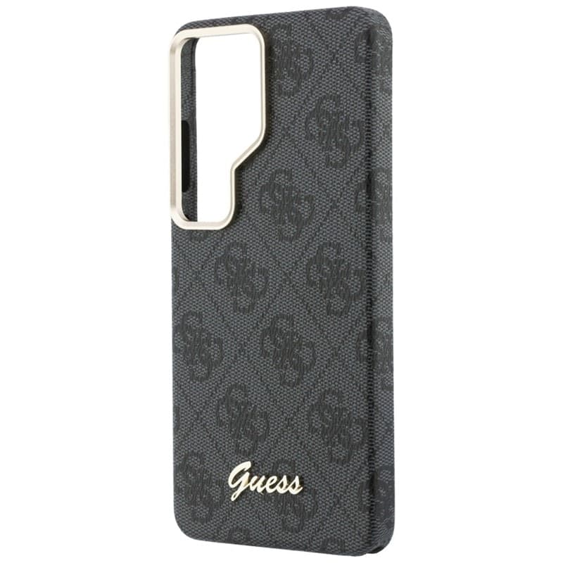 Guess 4G Script MagSafe - Custodia per Samsung Galaxy S26 Ultra (Nero) - 6