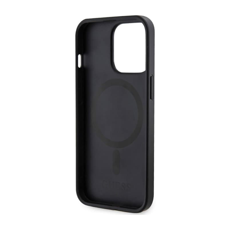Guess 4G Printed Stripes MagSafe - Case for iPhone 13 Pro (Black) - 7